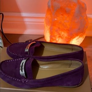 Coach loafers with box